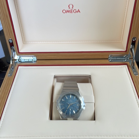 Constellation Co-Axial Automatic Blue Dial Watch 12310352003002 - Picture 4 of 9